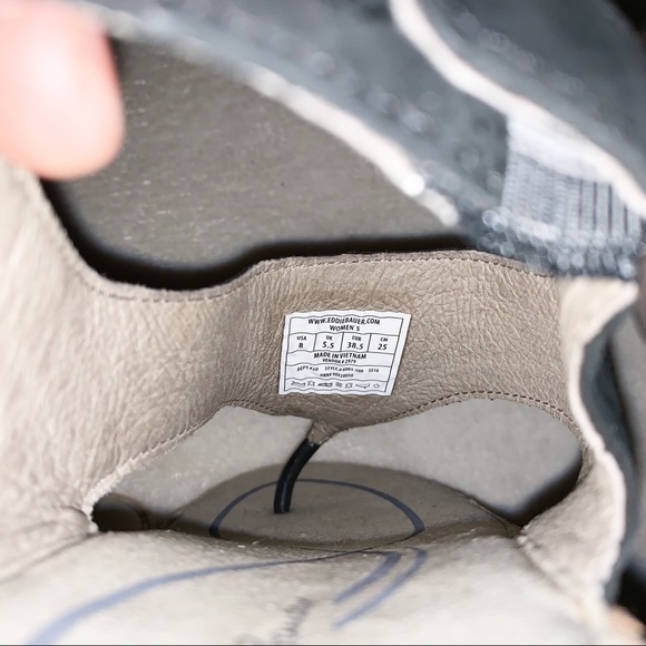 Eddie Bauer Black Leather Tamarind Sandals - Picture 7 of 7